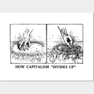 1906 Anti Capitalism Cartoon Posters and Art
